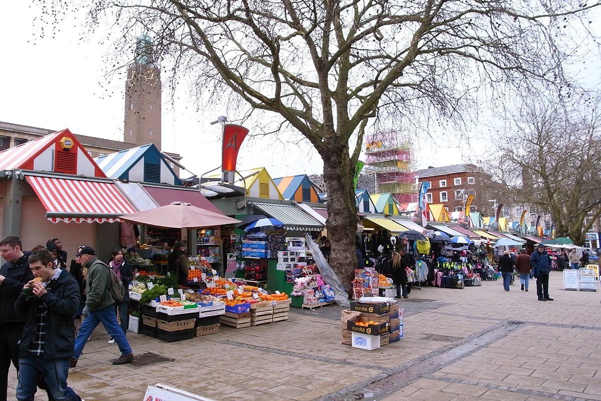 ノリッジのマーケット
